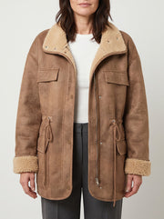 Women's Sherpa Lined Trucker Jacket