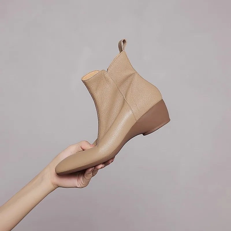 Women's Faux Fur Lined Chelsea Boots