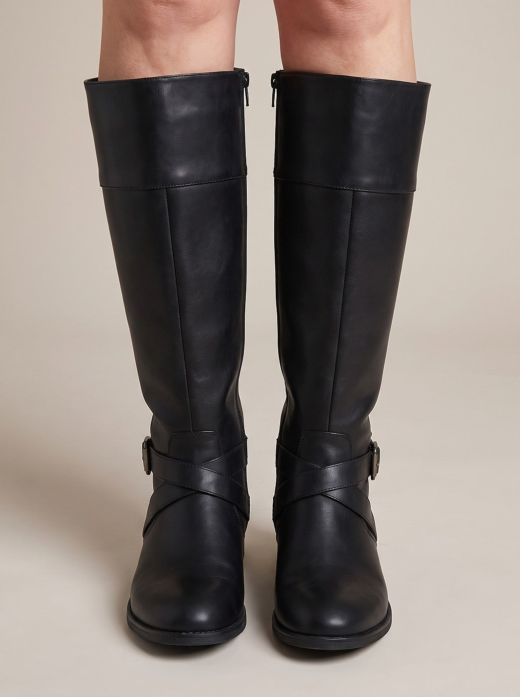 Women's Tall Riding Boots Adjustable Strap