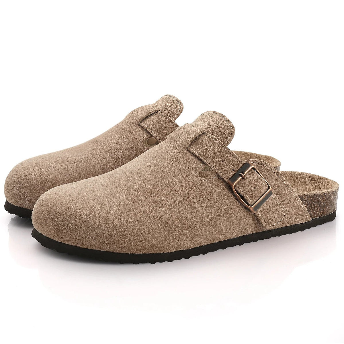 Women's Buckle Slide Clogs Arch Support