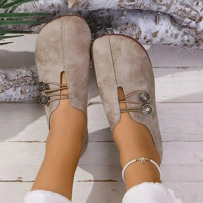 Women's Faux Suede Slip On Loafers