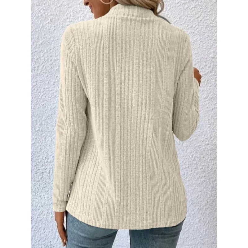 Women's Loose Knit Open Cardigan Sweater