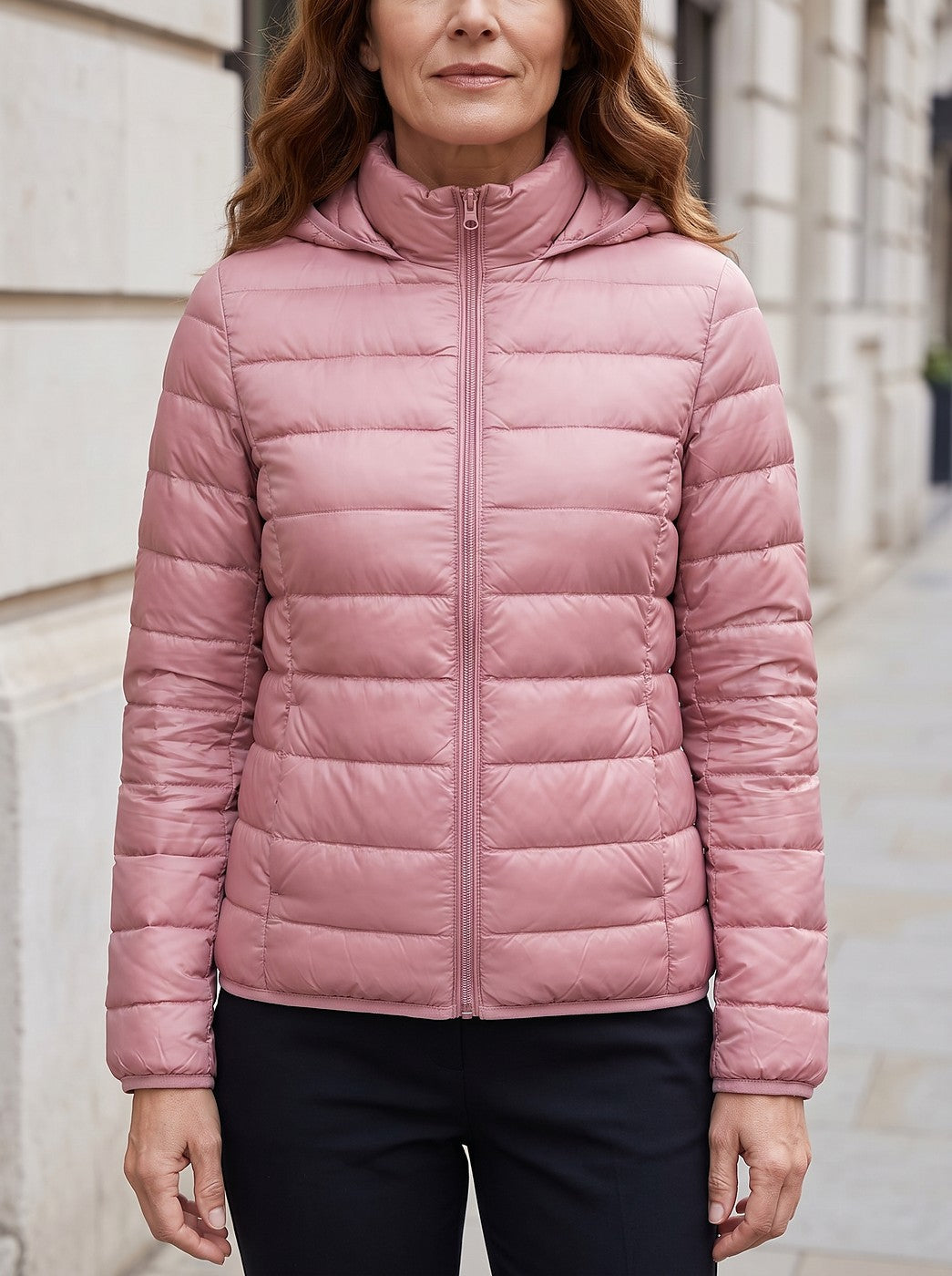 Women's Packable Hooded Puffer Jacket