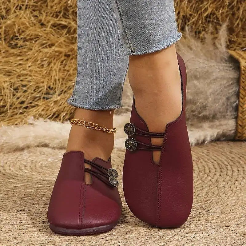 Women's Faux Suede Slip On Loafers