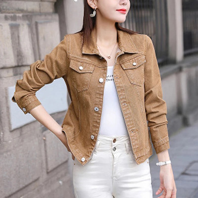 Women's Weatherproof Oversized Button Front Denim Jacket