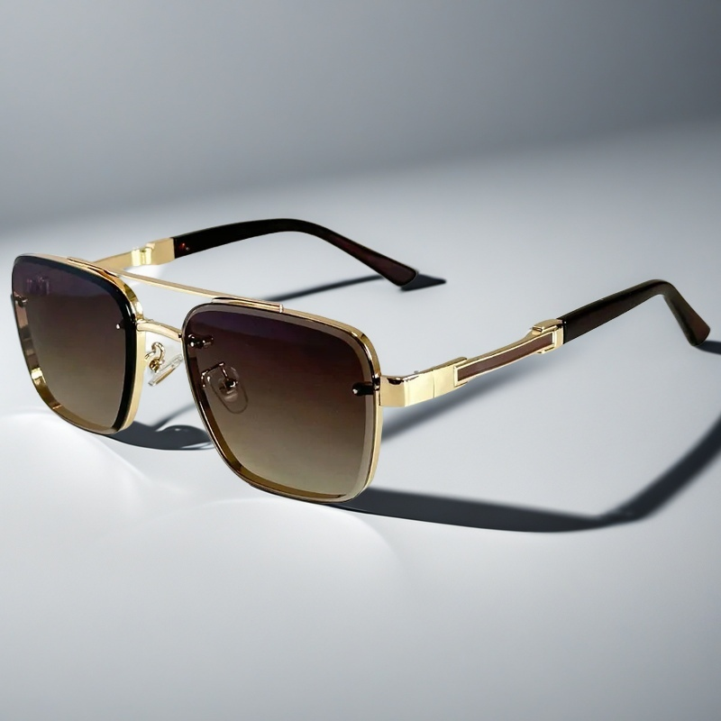 Men's Aviator Sunglasses with Gradient Lenses
