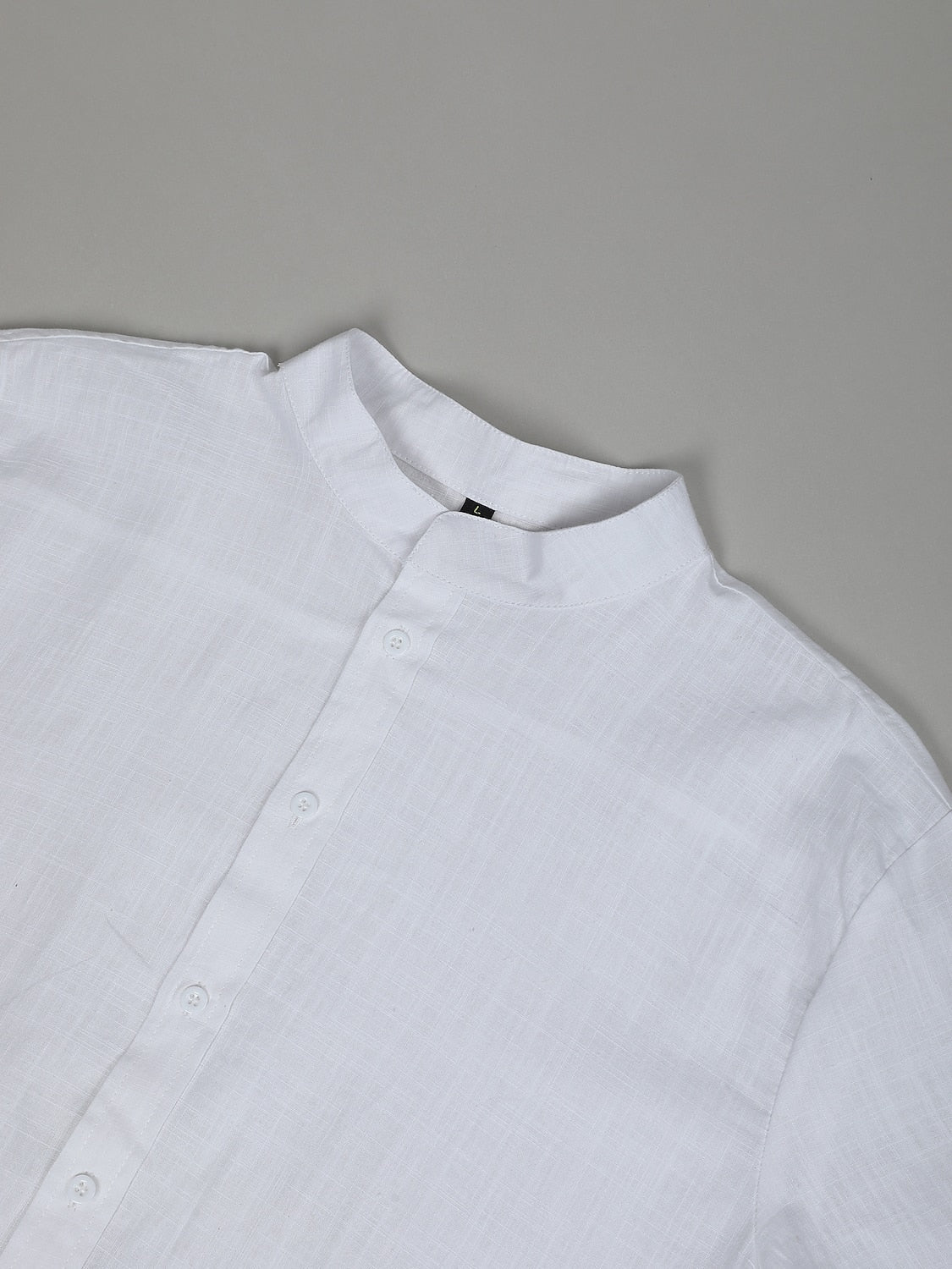 Men's Breathable Cotton-Linen Short Sleeve Shirt