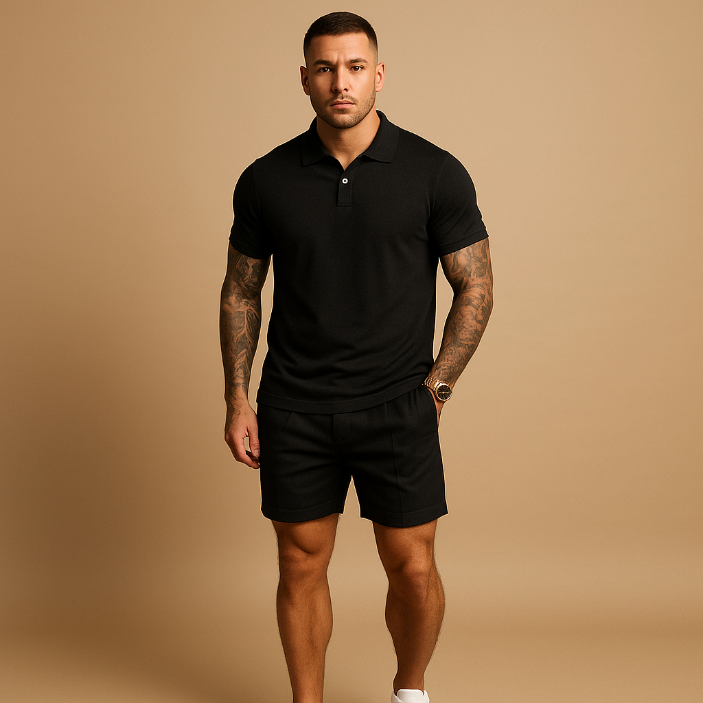 Men's Breathable Fabric Streetwear Set