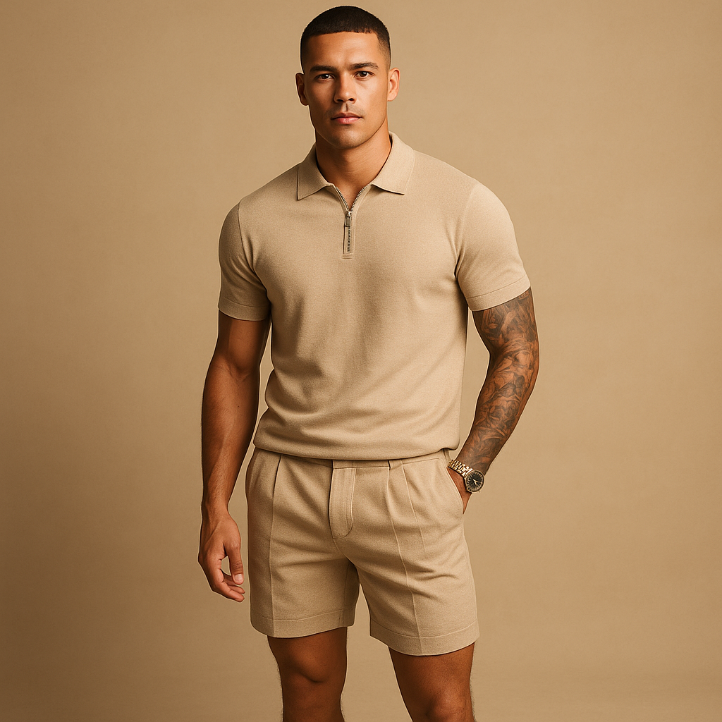 Men's Breathable Fabric Streetwear Set