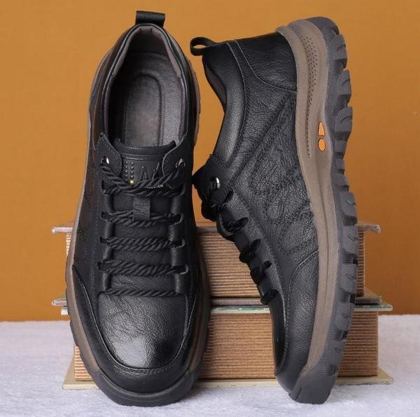 Men's Breathable Leather Casual Shoes