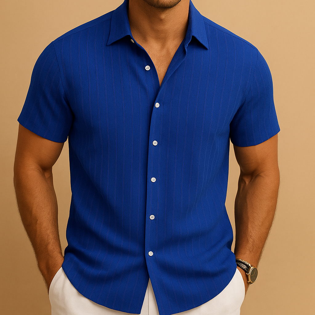 Men's Breathable Lightweight Short-Sleeve Shirt