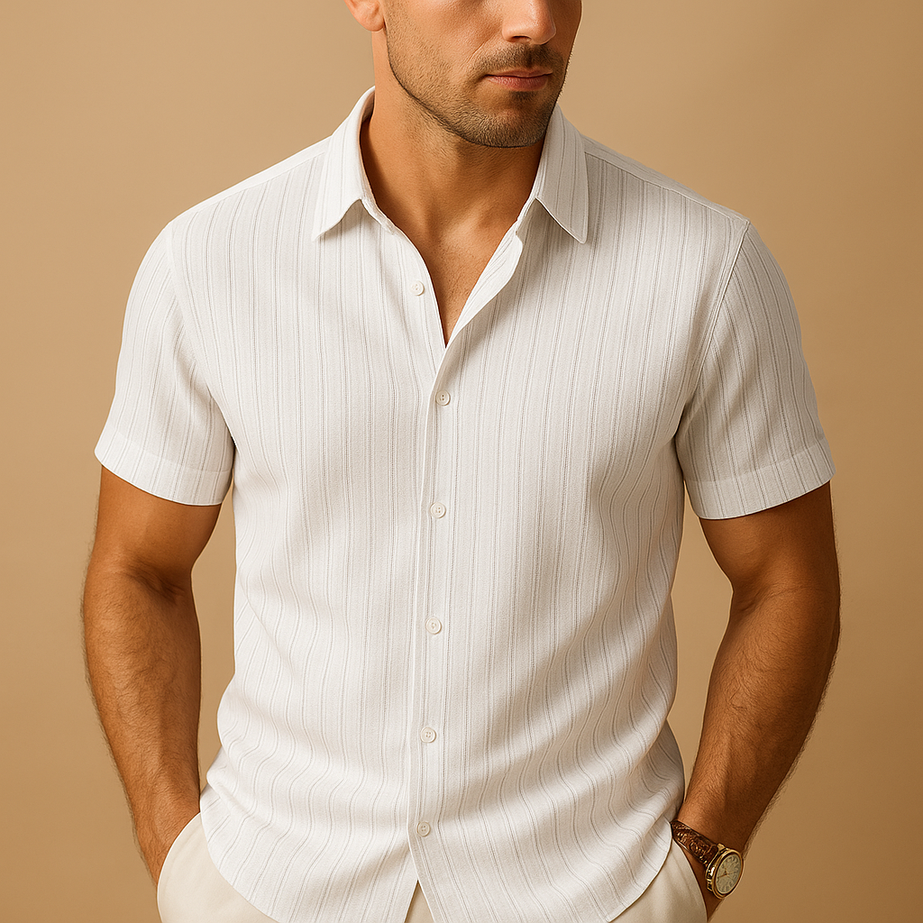 Men's Breathable Lightweight Short-Sleeve Shirt