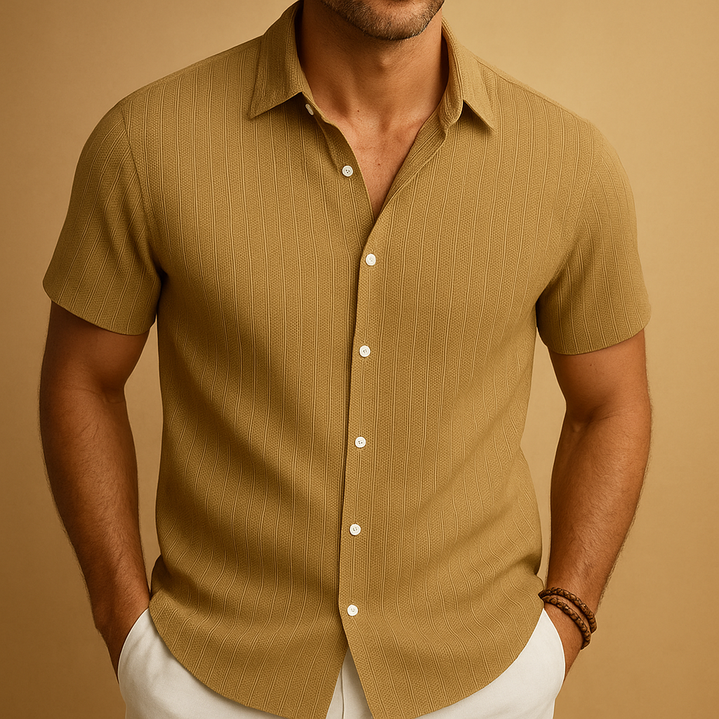 Men's Breathable Lightweight Short-Sleeve Shirt