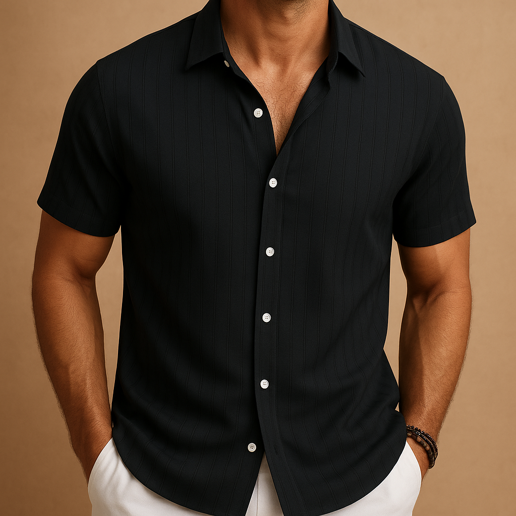 Men's Breathable Lightweight Short-Sleeve Shirt