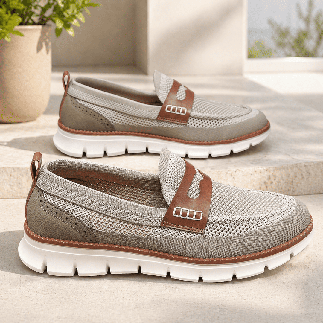 Men's Breathable Sport Knit Slip-On Shoes