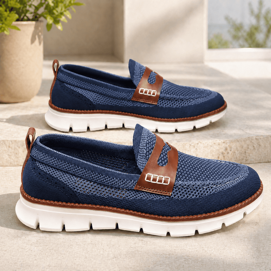 Men's Breathable Sport Knit Slip-On Shoes