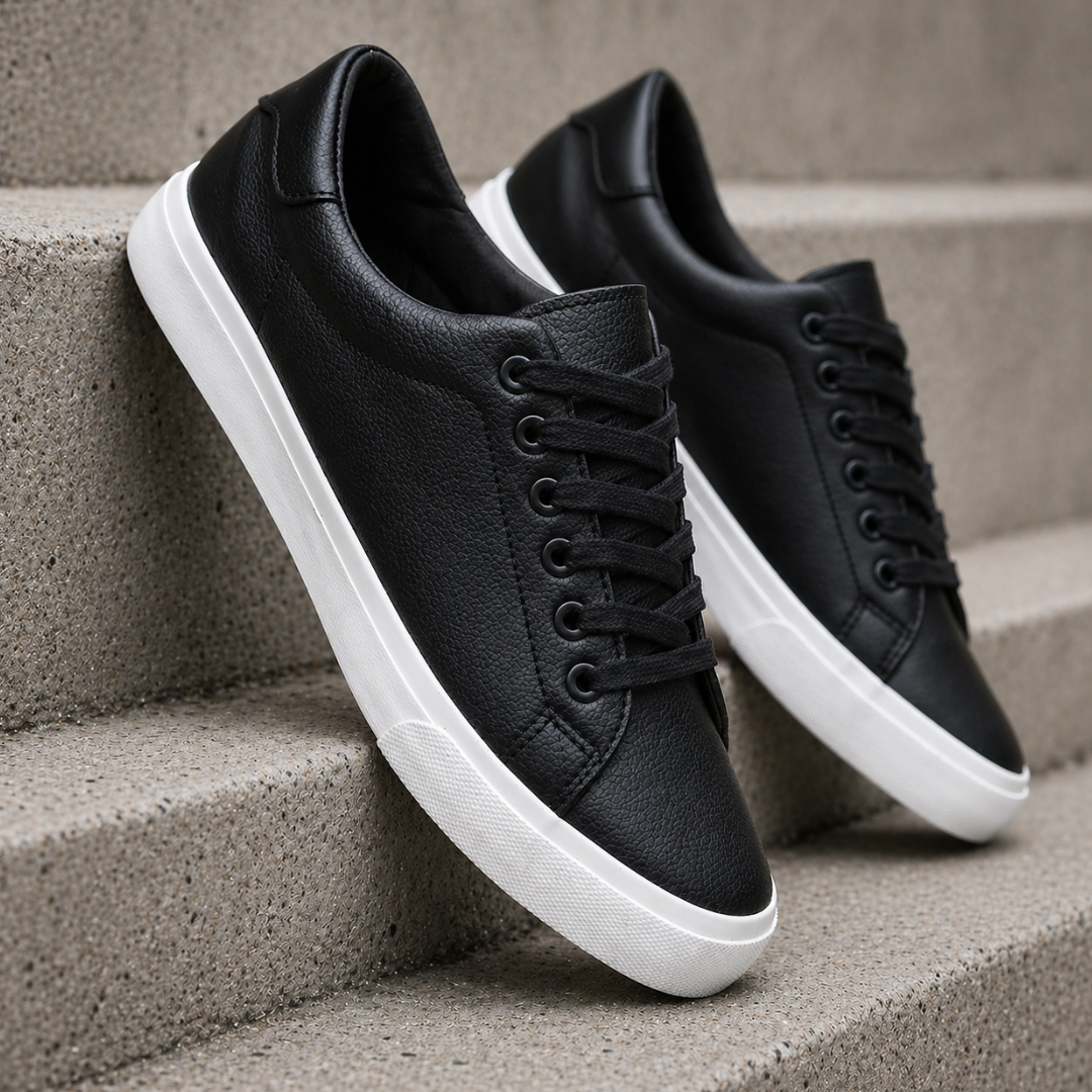 Men's Breathable Textile Casual Sneakers