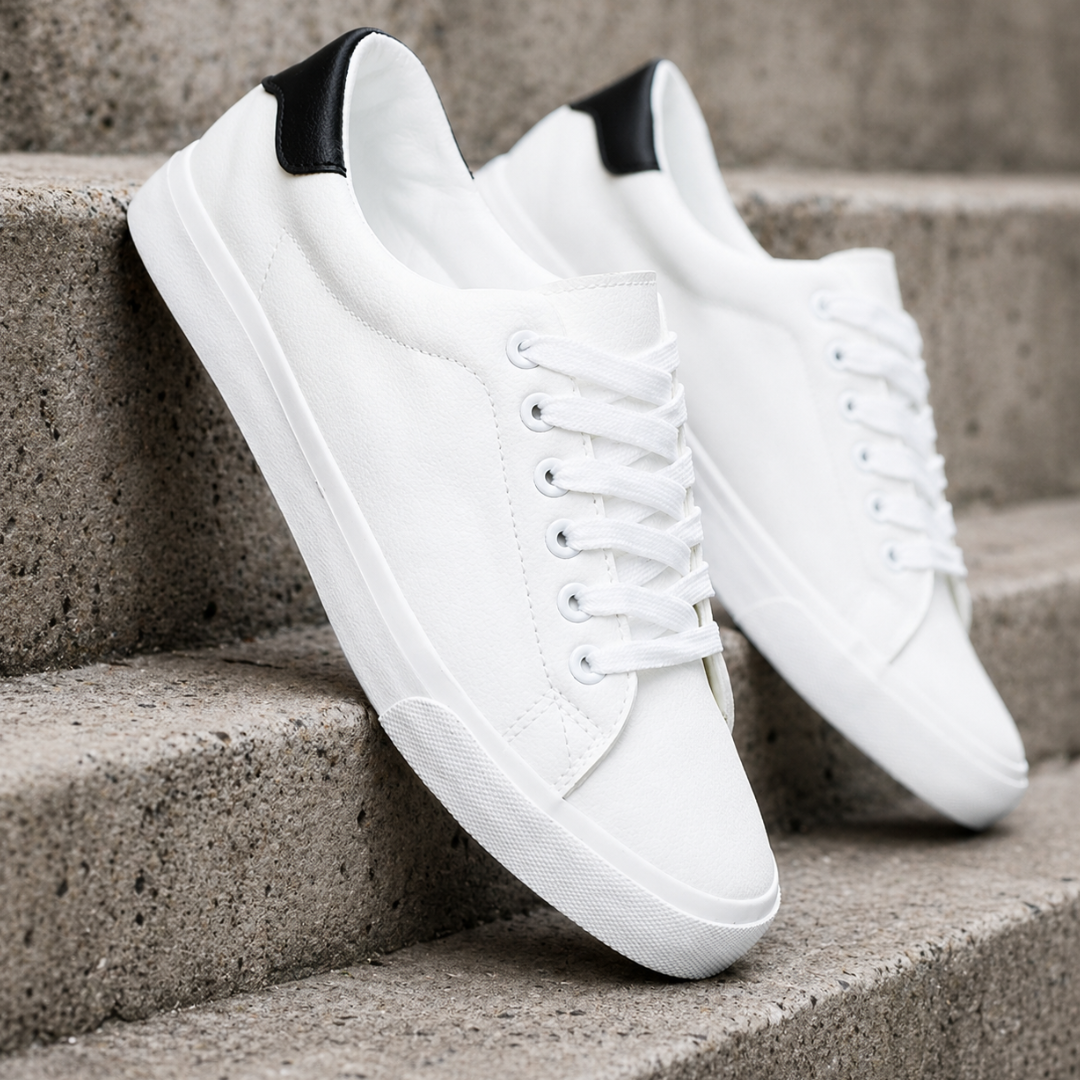 Men's Breathable Textile Casual Sneakers