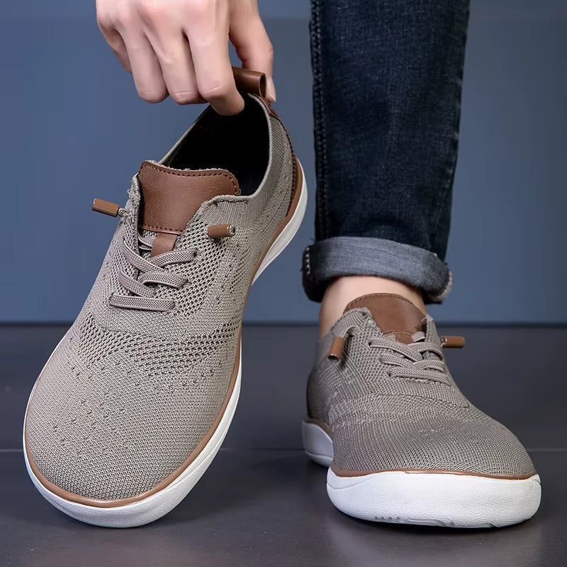 Men's Breathable Upper Wide Fit Walking Shoes