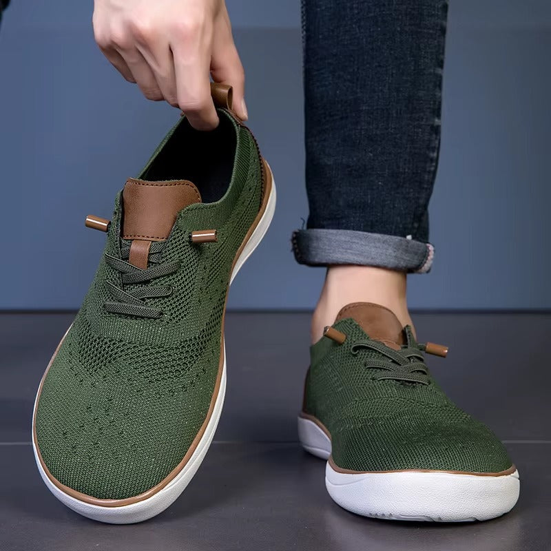 Men's Breathable Upper Wide Fit Walking Shoes