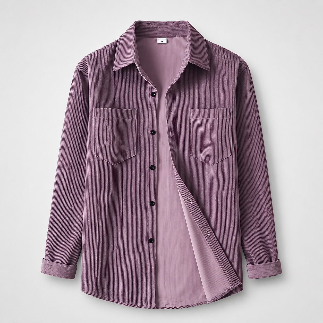 Men's Classic Corduroy Button-Down Shirt