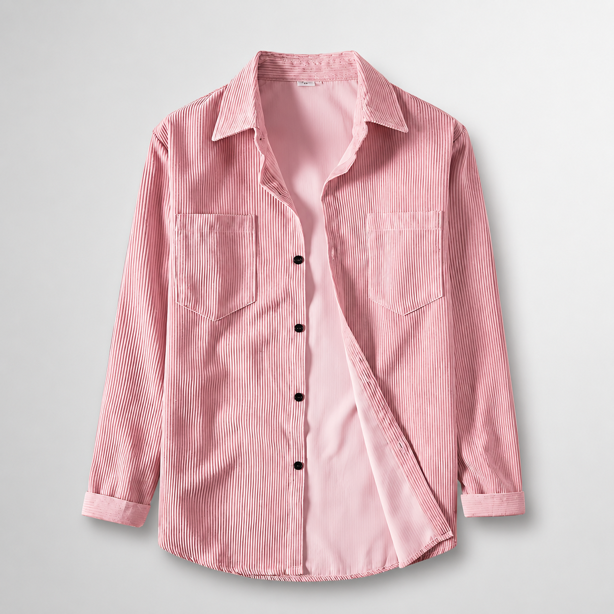 Men's Classic Corduroy Button-Down Shirt