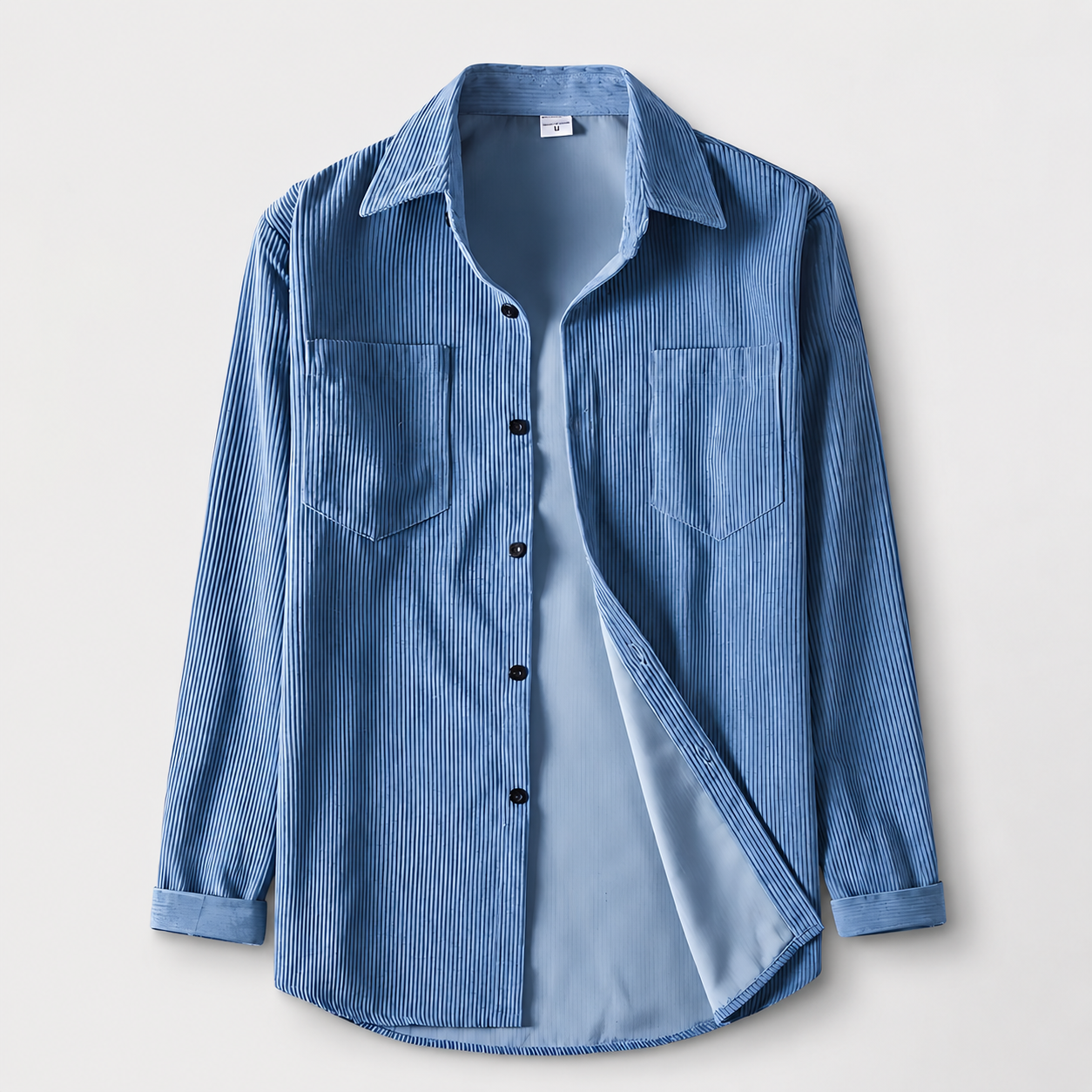 Men's Classic Corduroy Button-Down Shirt