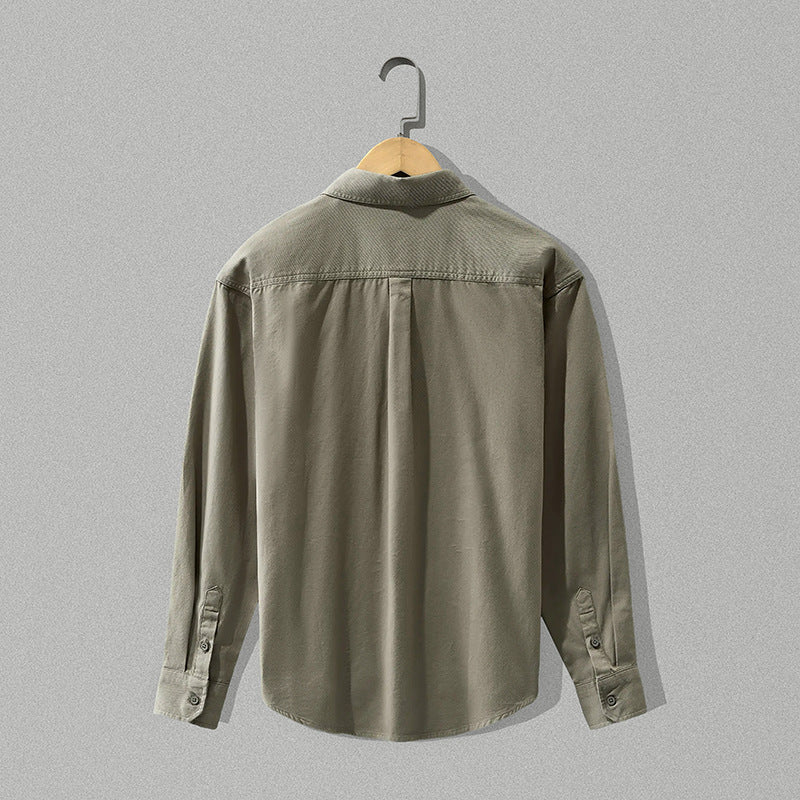 Men's Classic Organic Cotton Button-Down Shirt