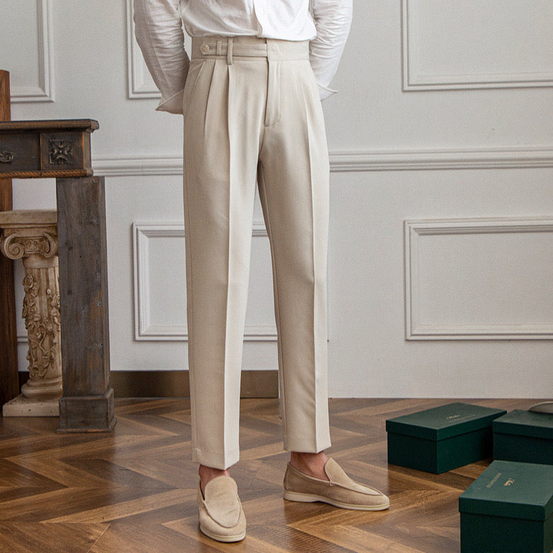 Men's Classic Tailored Chino Pants