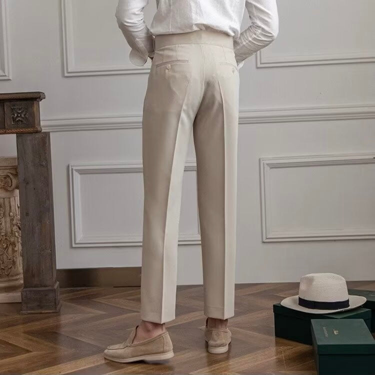 Men's Classic Tailored Chino Pants