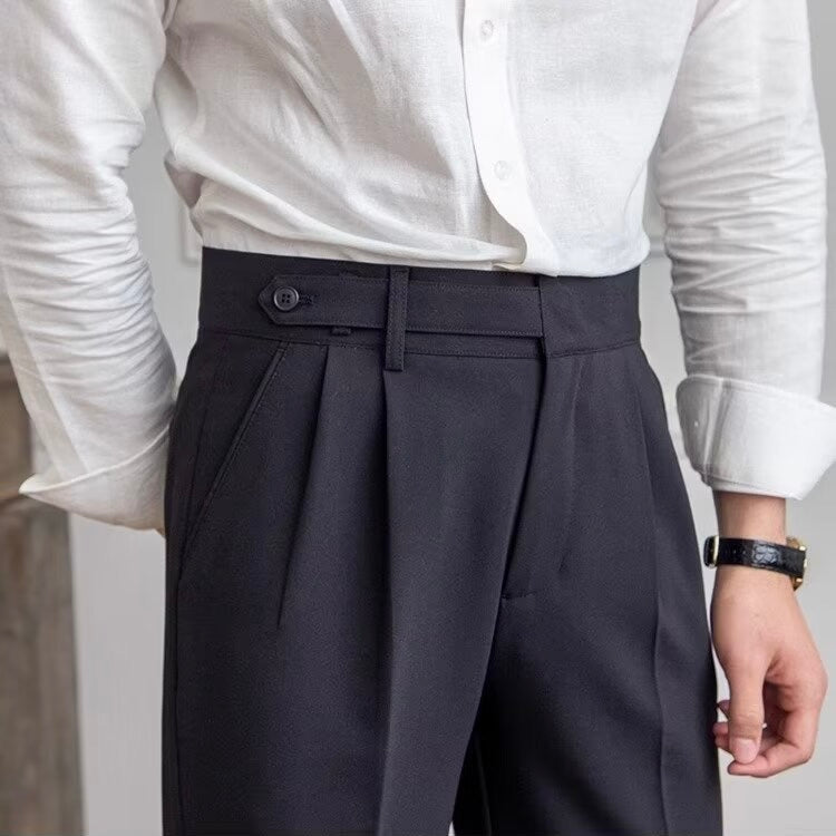 Men's Classic Tailored Chino Pants