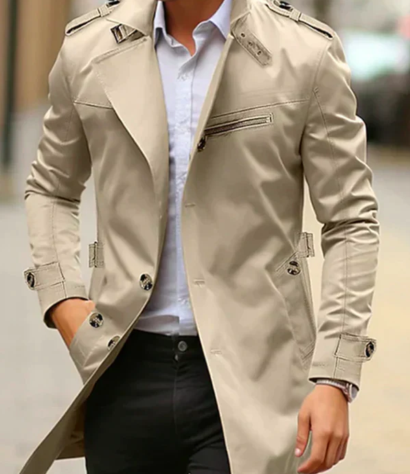Men's Classic Trench Coat