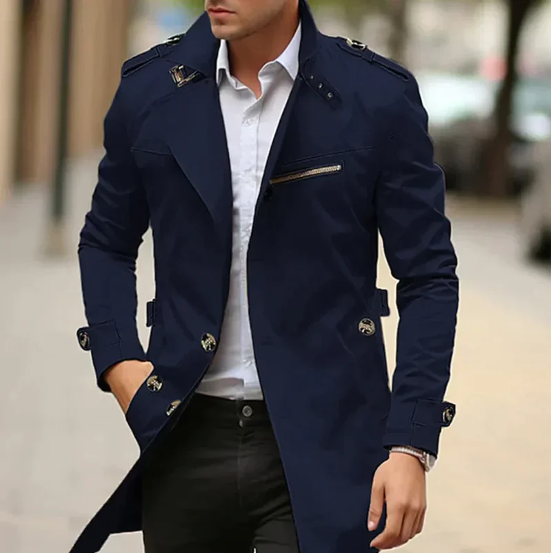 Men's Classic Trench Coat