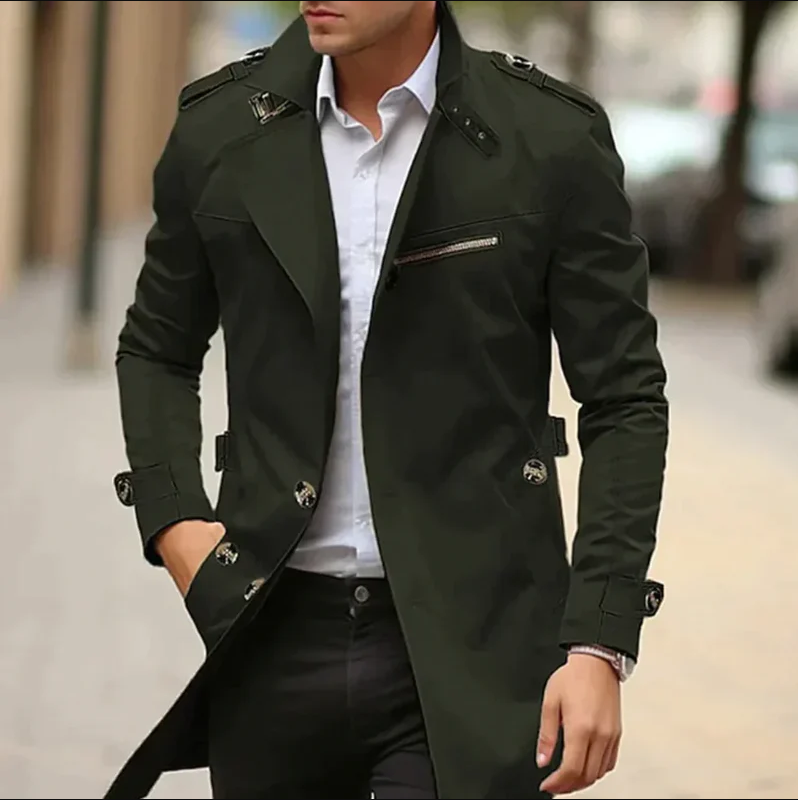 Men's Classic Trench Coat