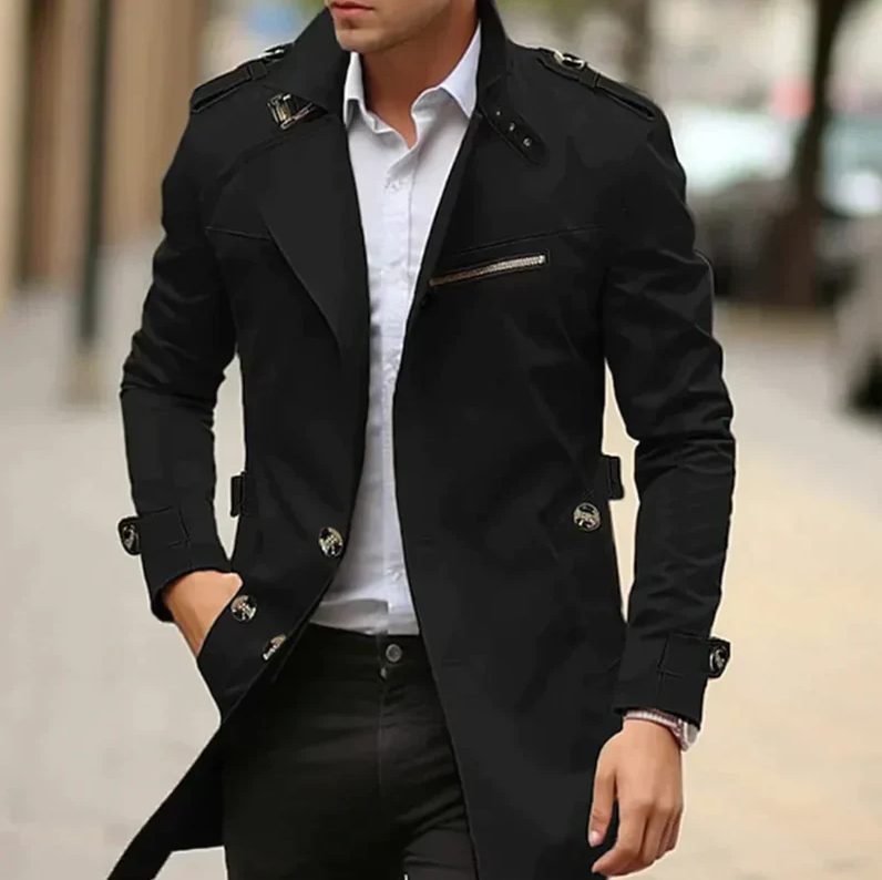 Men's Classic Trench Coat