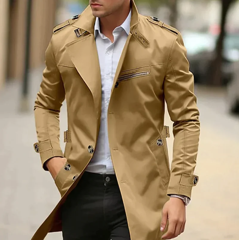 Men's Classic Trench Coat
