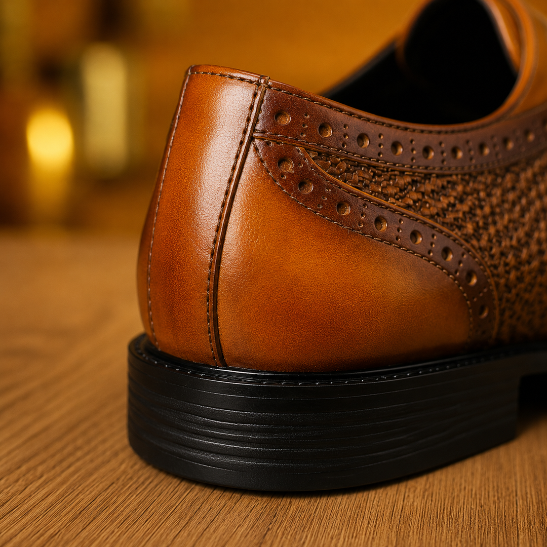 Men's Comfortable Wingtip Dress Shoes