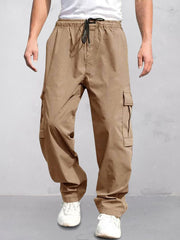 Men's Durable Polyester Cargo Pants