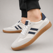 Men's Faux Leather Low-Top Sneaker
