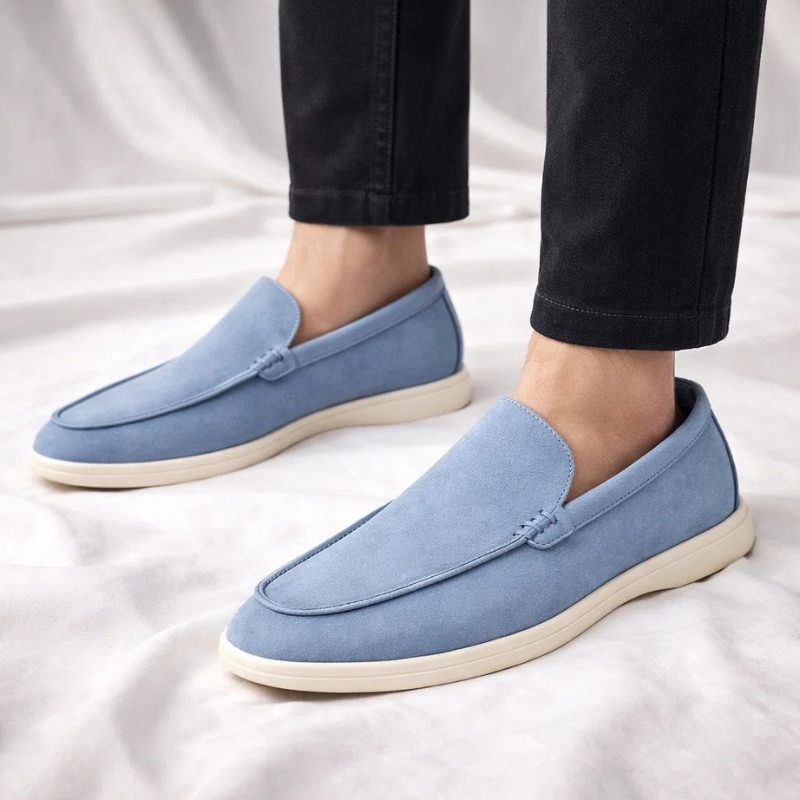Men's Faux Suede Loafers