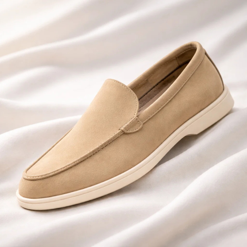 Men's Faux Suede Loafers
