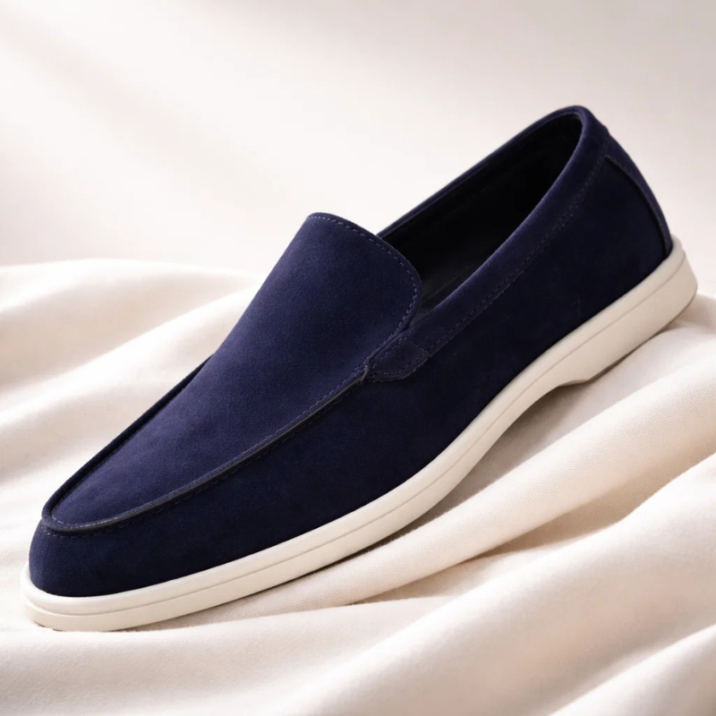 Men's Faux Suede Loafers