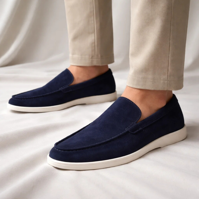Men's Faux Suede Loafers