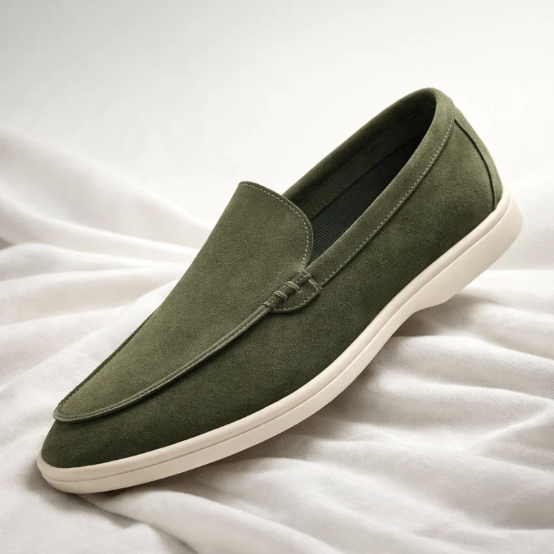 Men's Faux Suede Loafers