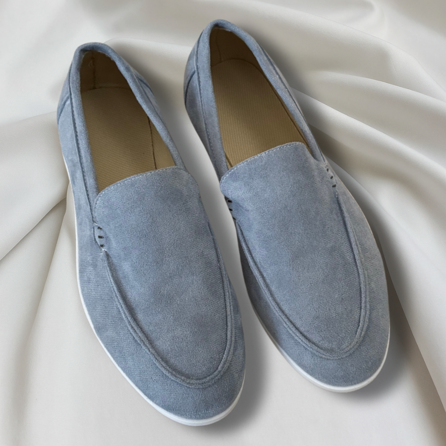 Men's Faux Suede Slip-On Loafers