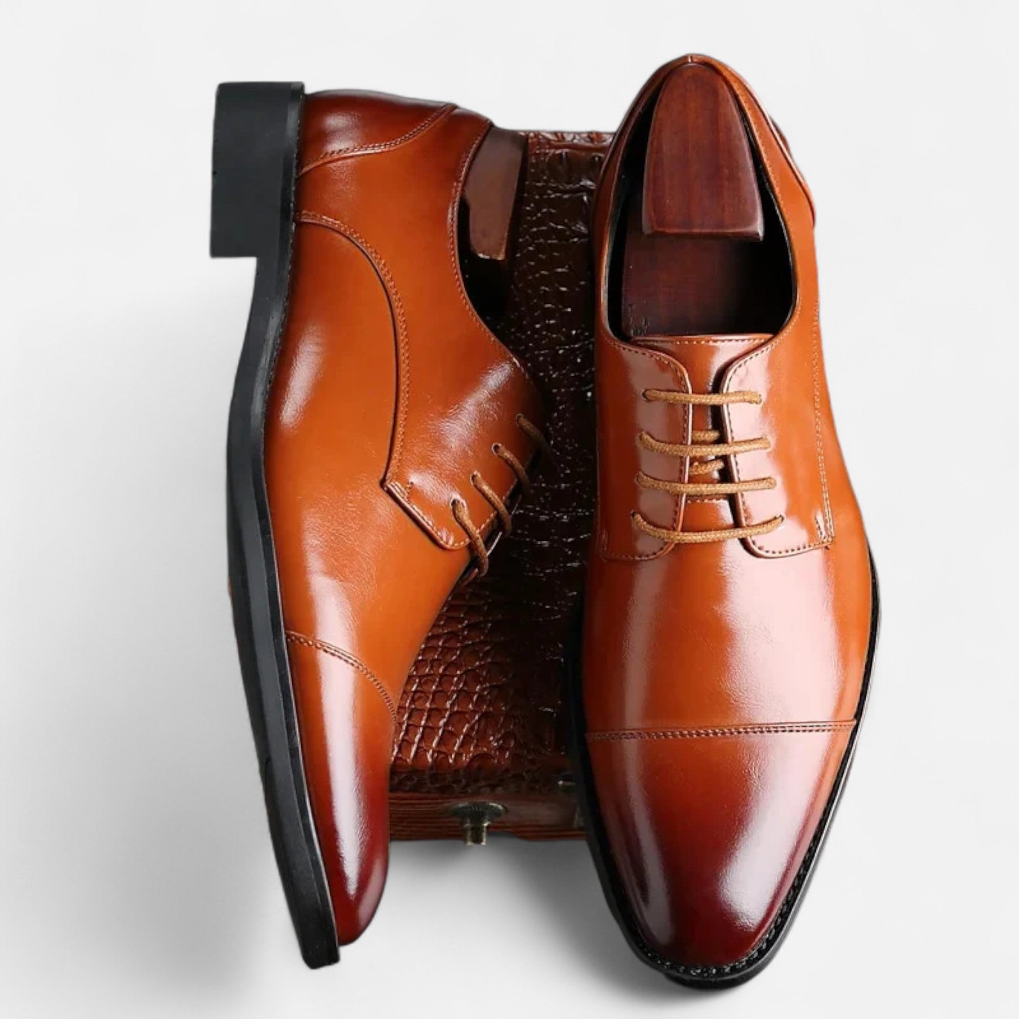 Men's Genuine Leather Oxford Shoes