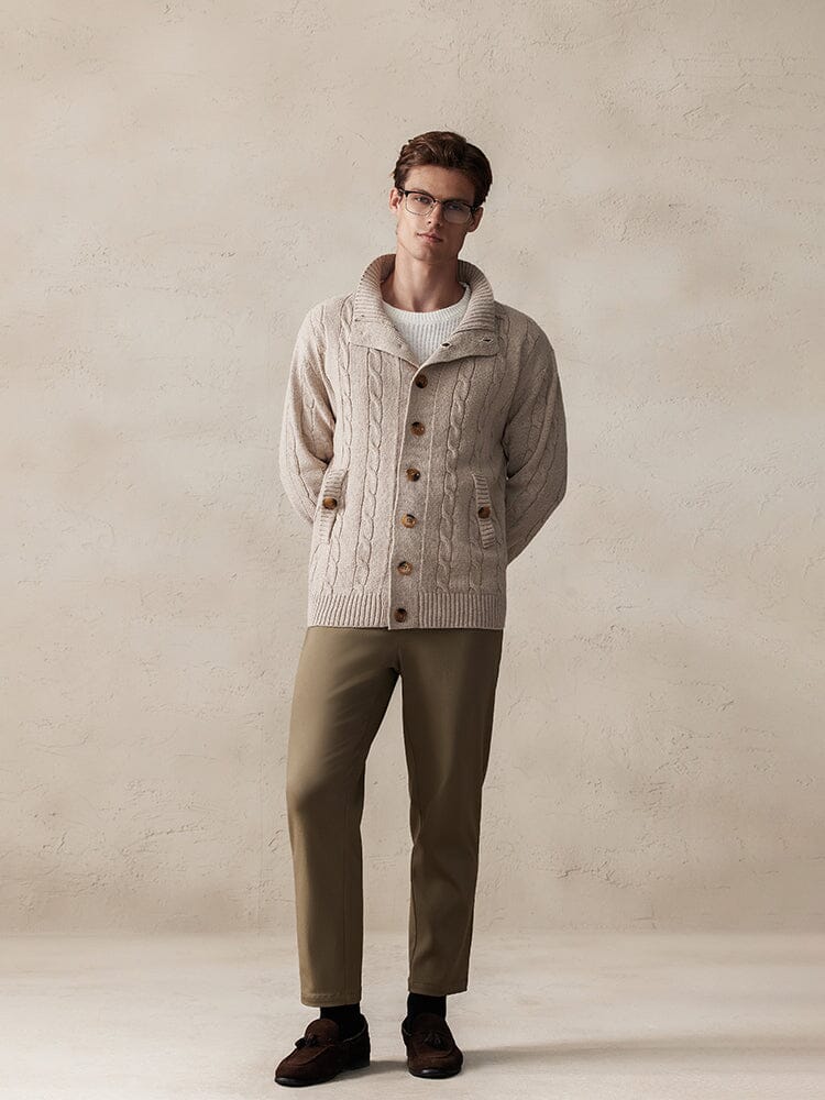 Men's High Stretch Casual Suit Pants
