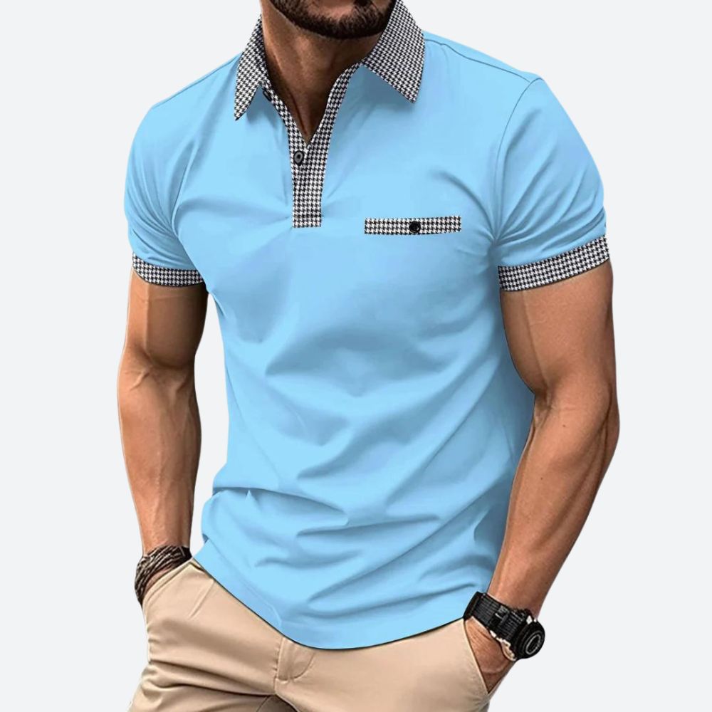 Men's Lightweight Breathable Pique Polo Shirt
