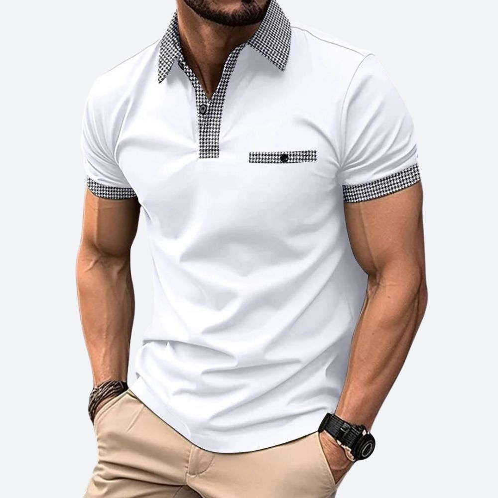 Men's Lightweight Breathable Pique Polo Shirt
