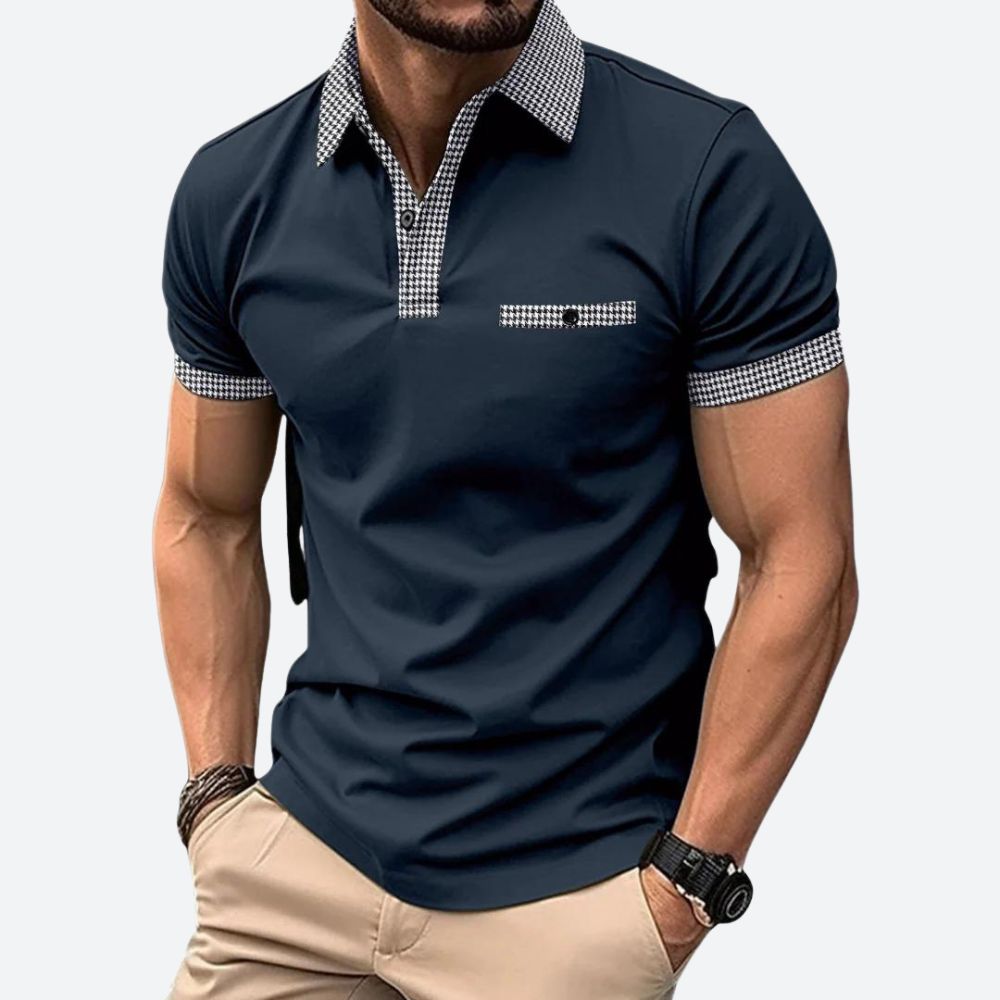 Men's Lightweight Breathable Pique Polo Shirt